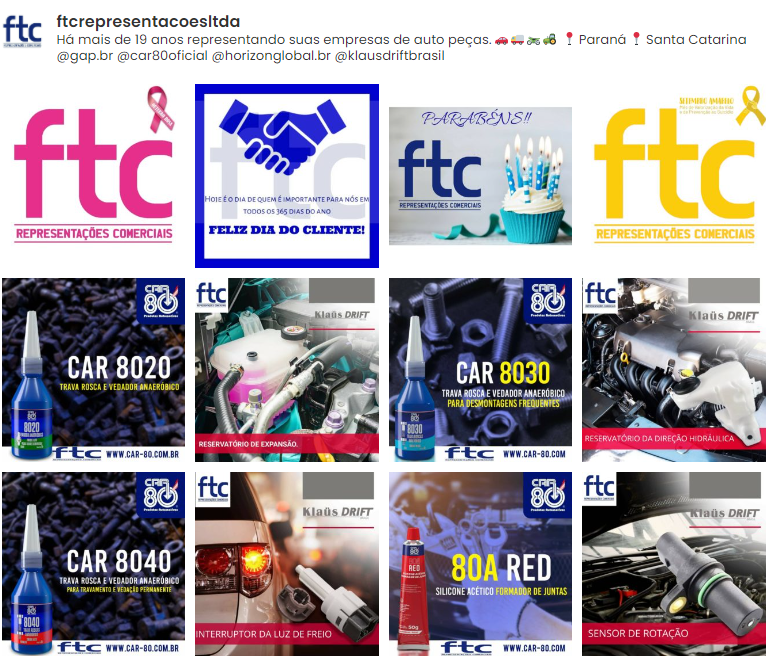 Leia mais sobre o artigo Siga o Instagram da FTC